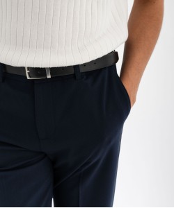 Pantalon de costume en viscose texturée homme